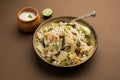 Tasty Sabudana khichadi / khichdi is an Indian dish made from soaked sago orÃÂ tapioca pearls